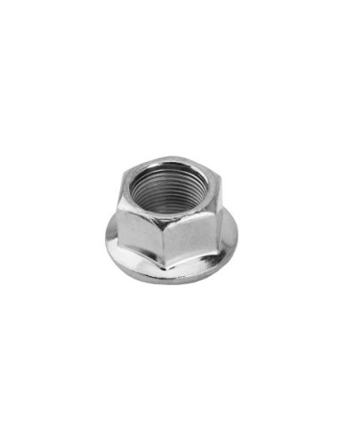 Hub Axle Nut 14mm Front/Rear Chrome.